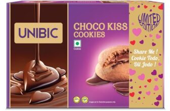 Unibic Choco Kiss | Limited Edition Choco Filled Cookies | Valentine’S Delight | Perfect Valentine’S Gift | 500Gram|Chocolate