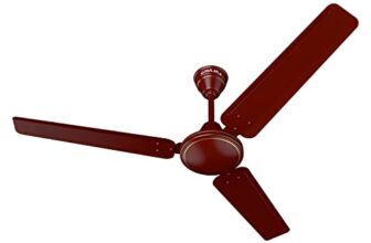Bajaj Frore 1200 Mm (48″) 1 Star Rated Ceiling Fans For Home |Bee Stars Rated Energy Efficient Ceiling Fan |Rust Free Coating For Long Life |High Air Delivery |2-Yr Warranty Brown