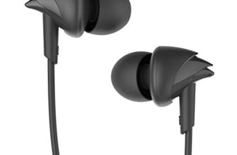 Boat Bassheads 100 In-Ear Wired Headphones With Mic (Black)