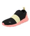 Puma Womens Vesper Black-Carnation Pink-Pale Lime Yellow Sneaker – 7Uk (39188901)