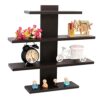Ebee Engineered Wood Lifestyle Wall Shelf/Bookshelf/Display Rack, 4 Shelves (Model: 4 Shelf Ws)