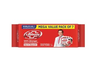 Lifebuoy Total 10 Germ Protection Bathing Soap Bar 125 G (Combo Pack Of 7)|| Protects Against Viruses And Germs – Combo Offer