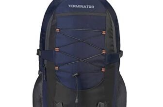 Terminator Large Size 55 L Unisex Laptop Backpack For School/Office/Travel/Casual And Fits Upto 17 Inch Laptop (Blue)