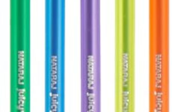 Nataraj Juicy Blue Ball Pen With Superior Non-Fading Ink & Comfortable Grip For Smooth Writing, Attractive Colourful Body & Smudge Resistant Ball Pen For Fun Writing (Pack Of 5)
