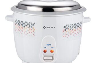 Bajaj Rcx 1.8L Dlx Rice Cooker, 1.8 Liter, White