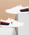 U.S. POLO ASSN. Sneakers For Men(White , 7)