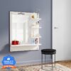 Flipkart Perfect Homes Grace Engineered Wood Dressing Table(Finish Color – , White, DIY(Do-It-Yourself))