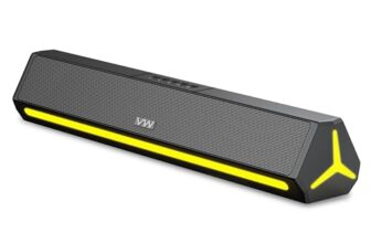 Vw Chaser Bar | 30W Bluetooth Soundbar | 2.0 Channel | Multiple Connectivity & Sleek Design (Black)