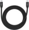 PLAY Type C 3 A 1.2 m Braided BC60C(Compatible with Mobile phones , Tablets, gaming devices, Galaxy Black, One Cable)