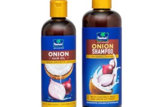 Parachute Advansed Onion Hair Oil For Hair Growth, 200Ml & Hair Shampoo For Hair Fall Control, 275Ml