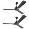 Ecolink AiroZephyr 1200mm Decorative Ceiling Fan|BEE 1 star Rated Energy Efficient Ceiling Fan|Superior Air Delivery (Dark Teak Brown)