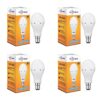 Wipro Garnet 15w LED Emergency Bulb | Cool Day White (6500K) | B22 LED Bulb Base | Inverter Bulb for home, with 4 Hours battery back up| Li-ion Battery | Over charging Protection | Pack of 4