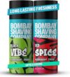 BOMBAY SHAVING COMPANY Red Spice & Black Vibe 150ml x 2 Combo Deodorant Spray  –  For Men(300 ml, Pack of 2)
