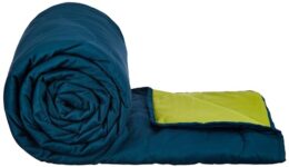 Amazon Brand – Solimo Microfibre Reversible Double Bed Comforter/Quilt/AC Blanket|Teal & Green|220 GSM