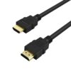 ZEBRONICS Haa1020 Hdmi 2.0 Cable – Hdmi Arc Enabled | 18 Gbps | 4K 60Hz | 1080P 240Hz | Strong & Durable | Supports Up To 32 Audio Channels | 1 Meter, Black