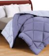Flipkart Perfect Homes Solid Double Comforter for  Mild Winter(Microfiber, Lavender, Off White)