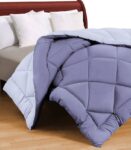 Flipkart Perfect Homes Solid Double Comforter for Mild Winter(Microfiber, Lavender, Off White)