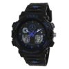 Amazon Brand – Symbol Men Silicone AnalogDigital Black Dial Watch-Az-Sym-Ss21-1270C, Band Color-Black