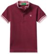 United Colors of Benetton Boy’s Regular Polo Shirt (30894ECOMI_Maroon 1Y)