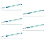 wipro Garnet 20W LED Batten for Living Room & Bedroom | Bright & Energy Efficient Tubelight for Home | Cool Day Light (6500K) with 2000 Lumen|4Feet, Pack of 5
