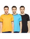Amazon Brand – Symbol Men’s Solid Regular Fit T-Shirt (SS19TSODPO2-5_Multicolor2 M)