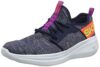 Skechers Womens GO Run Fast – Navy/Multi Running Shoes -4 UK (7 US) (17617)