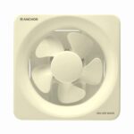 Anchor By Panasonic Air Wave 150mm Exhaust Fan, Exhaust Fan for Kitchen, Bathroom, Cutout Size 195×195 mm, Ivory