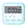 Desi BAE Digital Kitchen Timer & Stopwatch – Large Digit Countdown, Loud Alarm, Magnetic Back Stand Ideal for Cooking, Baking, Stop Watch Timer for Study Table Accessories for Students (Blue)