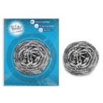 Amazon Brand – Presto! Steel Scrubber Combo Set (Pack of 6)