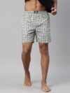 LEVI’S Side Pockets, Tag Free Comfort & Smartskin Technology Style# 024 Woven Cotton Checkered Men Boxer