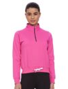 FUSEFIT Women’s Fleece High Neck Sweatshirt (FFA-WT053-03-M-1499_Pink_M)