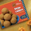 GO DESi Besan Laddu 200 grams, Made with Pure Ghee, Laddoo, Ladoo, Indian Sweets, Sweets Indian Mithai, DESi Meetha, Indian Sweets Gift Pack