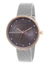 French Connection Analog Grey Dial Women’s Stainless Steel Watch-Fcn00038G