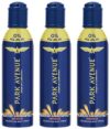 Park Avenue Good Morning Perfume Intense Body Spray For Men, 100 G/120 Ml (Pack Of 3)