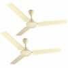 Havells Pacer 1200mm 2 Star Energy Saving Ceiling Fan (Bianco, Pack of 2)