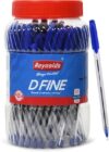 Reynolds DFine Ball Pen(Pack of 70, Ink Color – Blue)