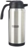 Paras Homeware Croma Insulated Steel Flask | Insulated Tea Pot Kettle Thermos Water Jug | Hot & Cold | Leak-Proof Lid | Thermoware | Food Grade Plastic | High Grade Stainess Steel |2000 ML