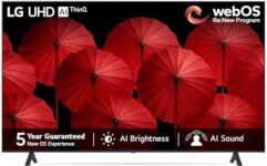 LG 164 cm (65 inches) 4K Ultra HD Smart LED TV 65UR7500PSC (Dark Iron Gray)