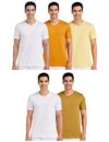 Amazon Brand – Symbol Men’s Solid Regular T-Shirt (AW17PLPO5V4_Multicolor4 M)