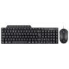 ZEBRONICS JUDWAA 555 USB Multimedia Keyboard & Mouse Combo, 114 Keys, 9 Dedicated Hotkeys, Slim Design, Plug & Play, ¹ Rupee Key, Compatible with PC & Laptop