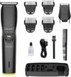 One Plus OP 501 Cordless Professional 7 in 1 Grooming Kit With Hook Hanger Washable Trimmer 120 min  Runtime 12 Length Settings(Black)