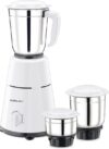 BAJAJ GX 1 500 W Juicer Mixer Grinder (3 Jars, White)(410125 | 3 Jars | White)