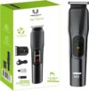 UrbanHTC AT 519 Cordless Professional Hair Trimmer Waterproof Stainless Steel Blade Trimmer 45 min  Runtime 5 Length Settings(Black)