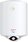 Venus 25 L Storage Water Geyser (Audra 25AV 25-Litre Water Heater, Porcelain Enamel Glass Lined Tank, BEE Star Rating – 5 Stars, ISI, Free Flexible Hose, White)