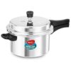 Pigeon by Stovekraft Aluminium Pressure Cooker 5 Litre Non Induction Base Outer Lid Cooker (Silver, 12737)