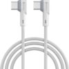 Portronics USB Type C Cable 2 A 1.2 m Konnect L 60W PD (Type C to Type C) Fast Charging(Compatible with All Smartphone, White, One Cable)