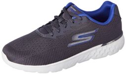 Skechers Mens Go Run 400 Charcoal/Blue Running Shoe – 6 UK (7 US) (54354ID-CCBL)