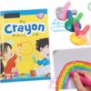 ToyMagic My Crayon Making Lab Science Kit for Boys and Girls Ages 8-10-12-14|Stem Toy for Kids|Make Your Own Crayons for Kids Age 8+ Fun Shapes Toy for Boys & Girls|Made in India, Multicolor