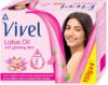 Vivel Lotus Oil Grade 1 Soap Bathing Bar, for Soft Glowing Skin with Vitamin E(4 x 150 g)