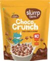 Slurrp Farm No Maida, No Refined Sugar Choco Crunch, Super Saver Pack, Healthy Breakfast, Pouch(1.2 kg)